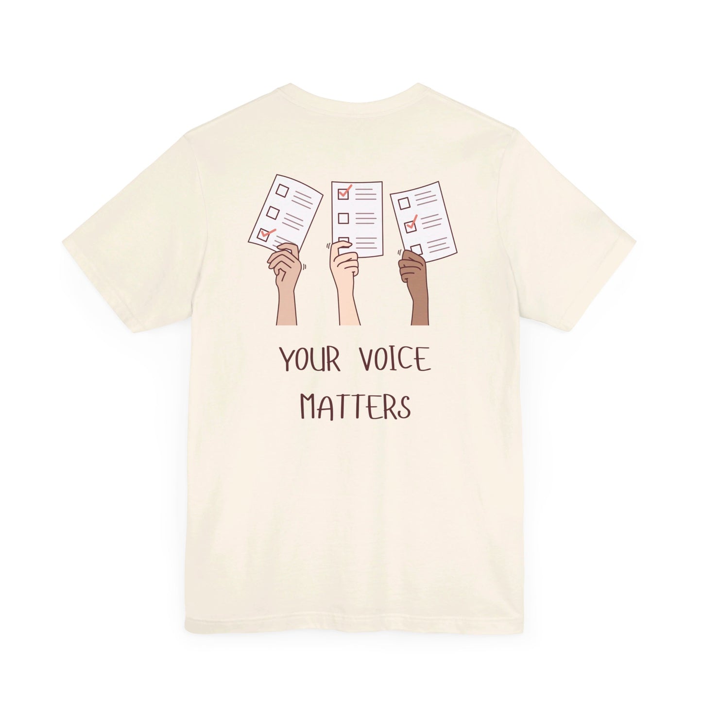 VOTE Unisex Jersey Short Sleeve Tee