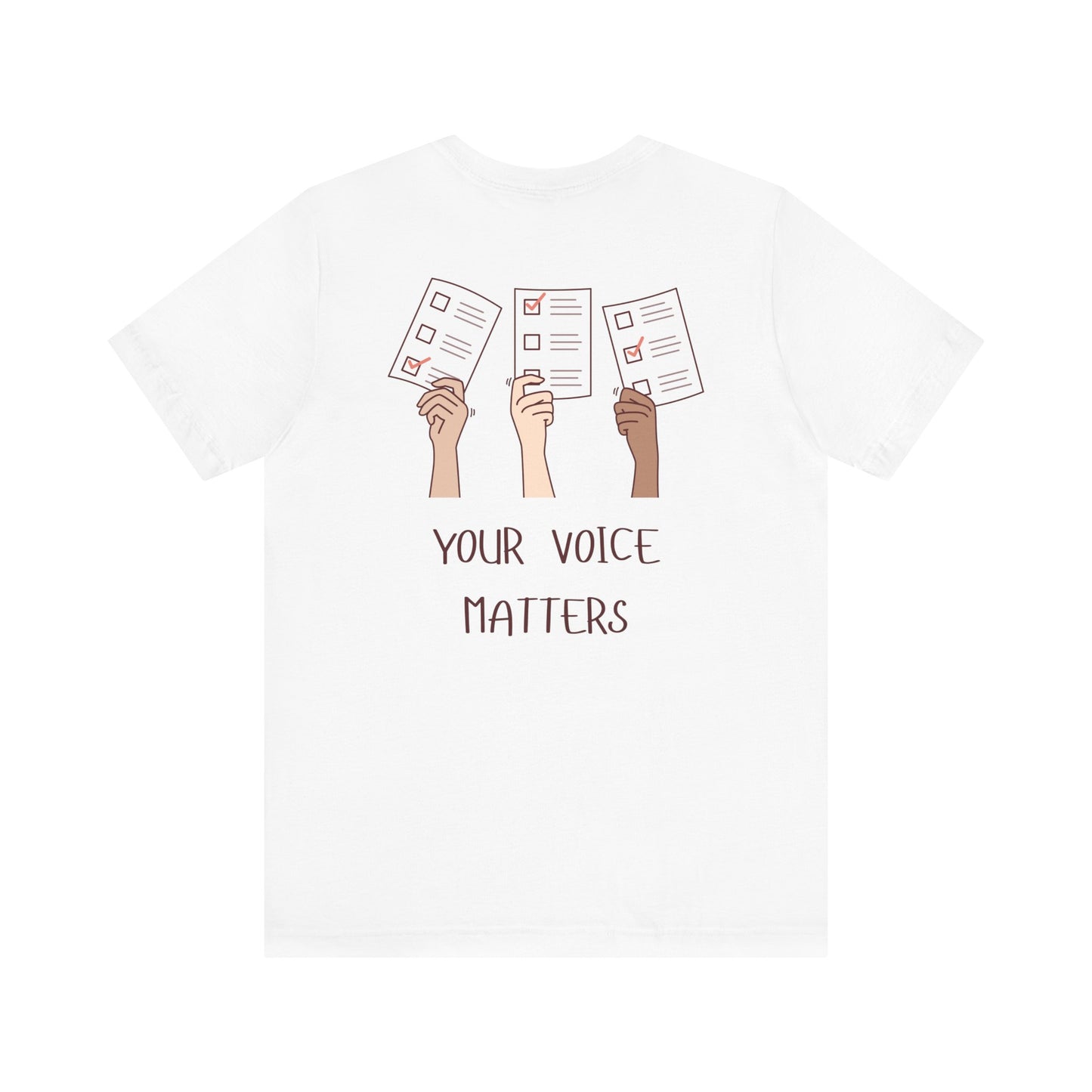 VOTE Unisex Jersey Short Sleeve Tee