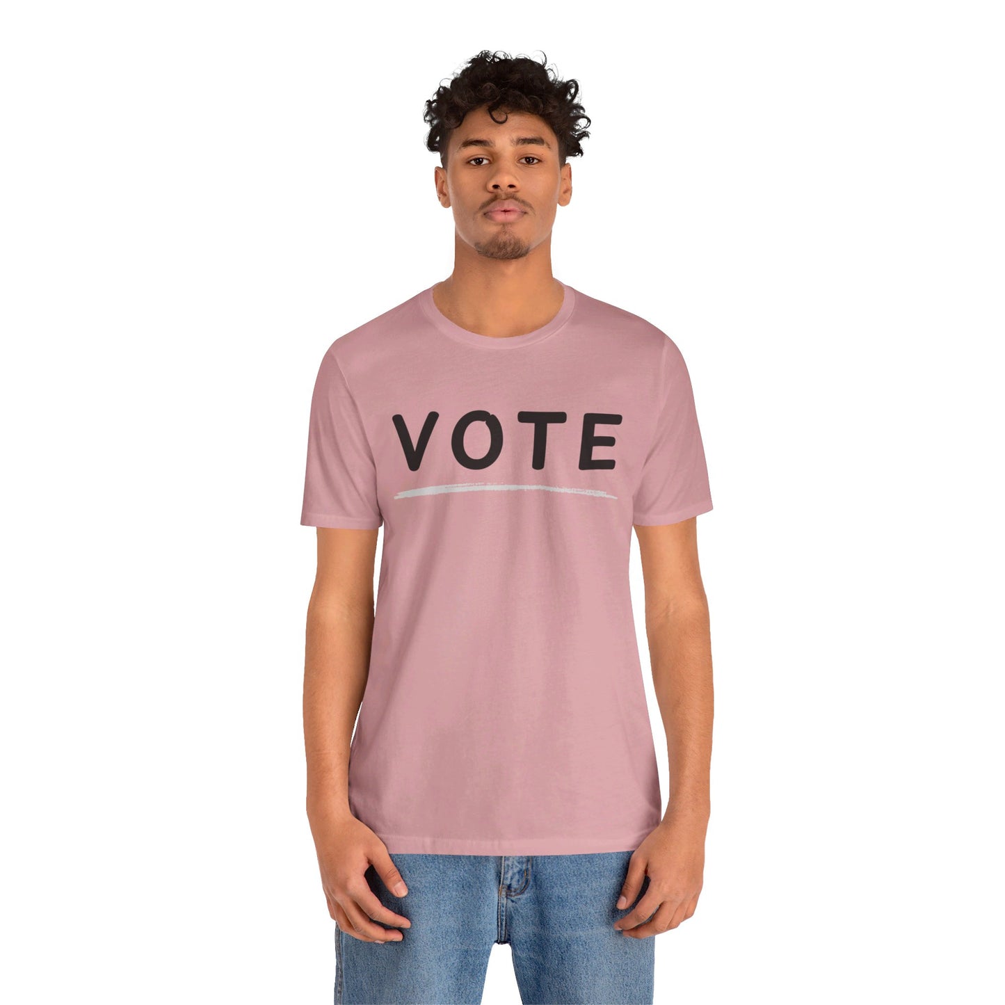 VOTE Simple Unisex Jersey Short Sleeve Tee